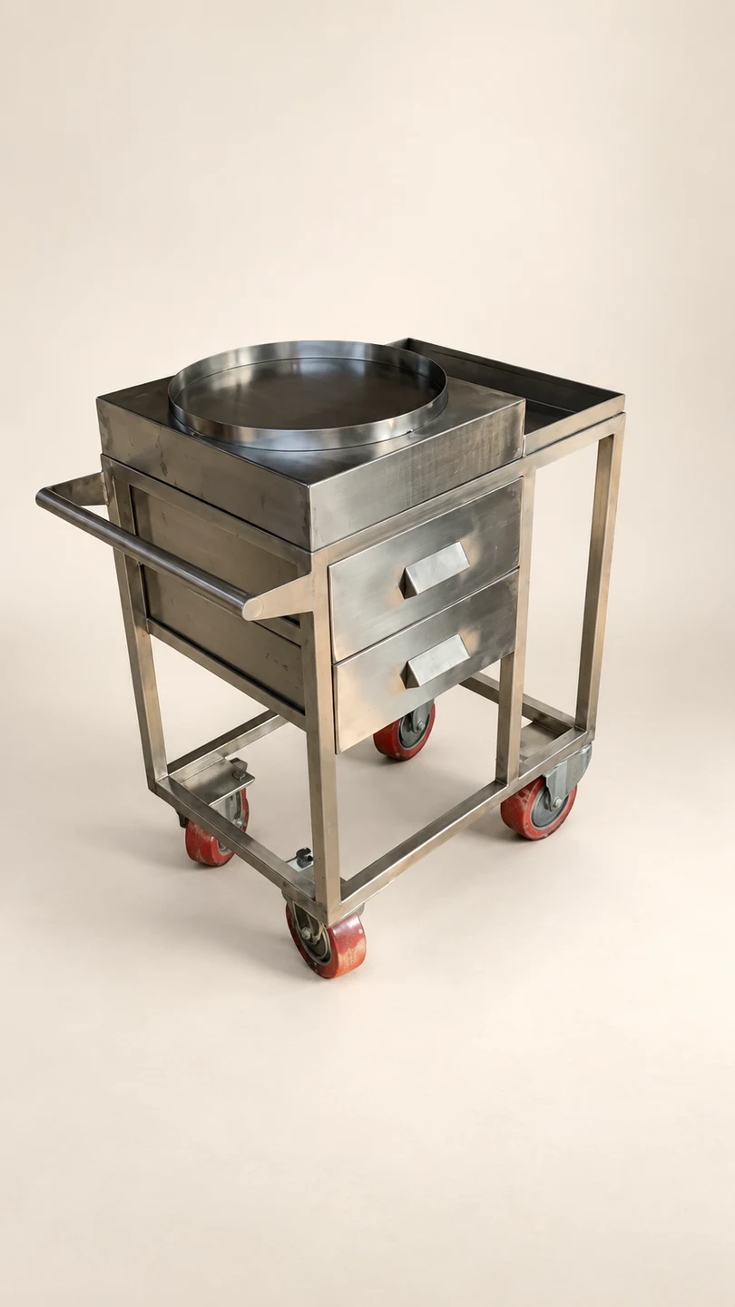Tool Trolley — AI-cleaned product photograph