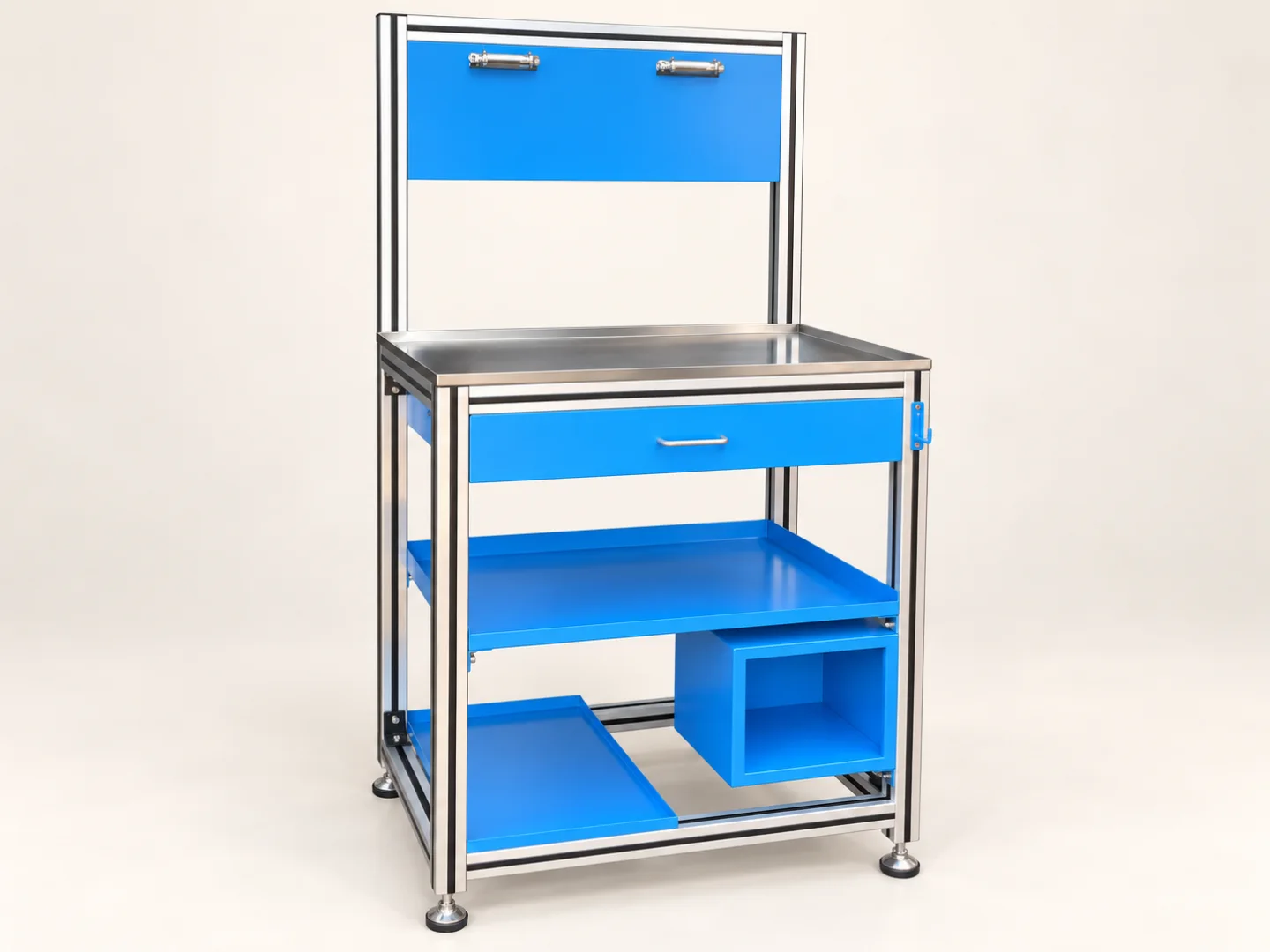 Inspection Table — AI-retouched background