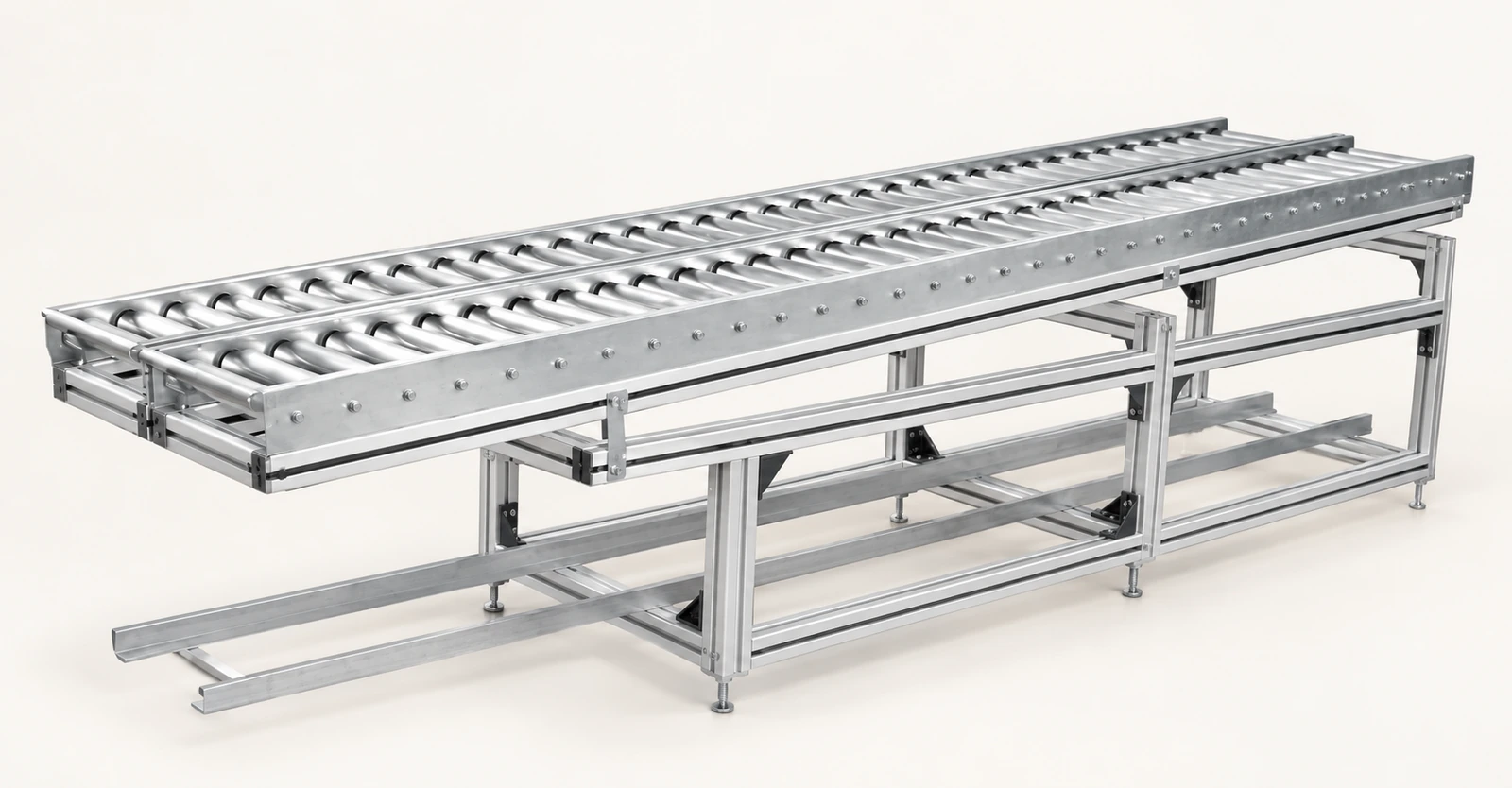 Roller Conveyor — AI-cleaned product photograph