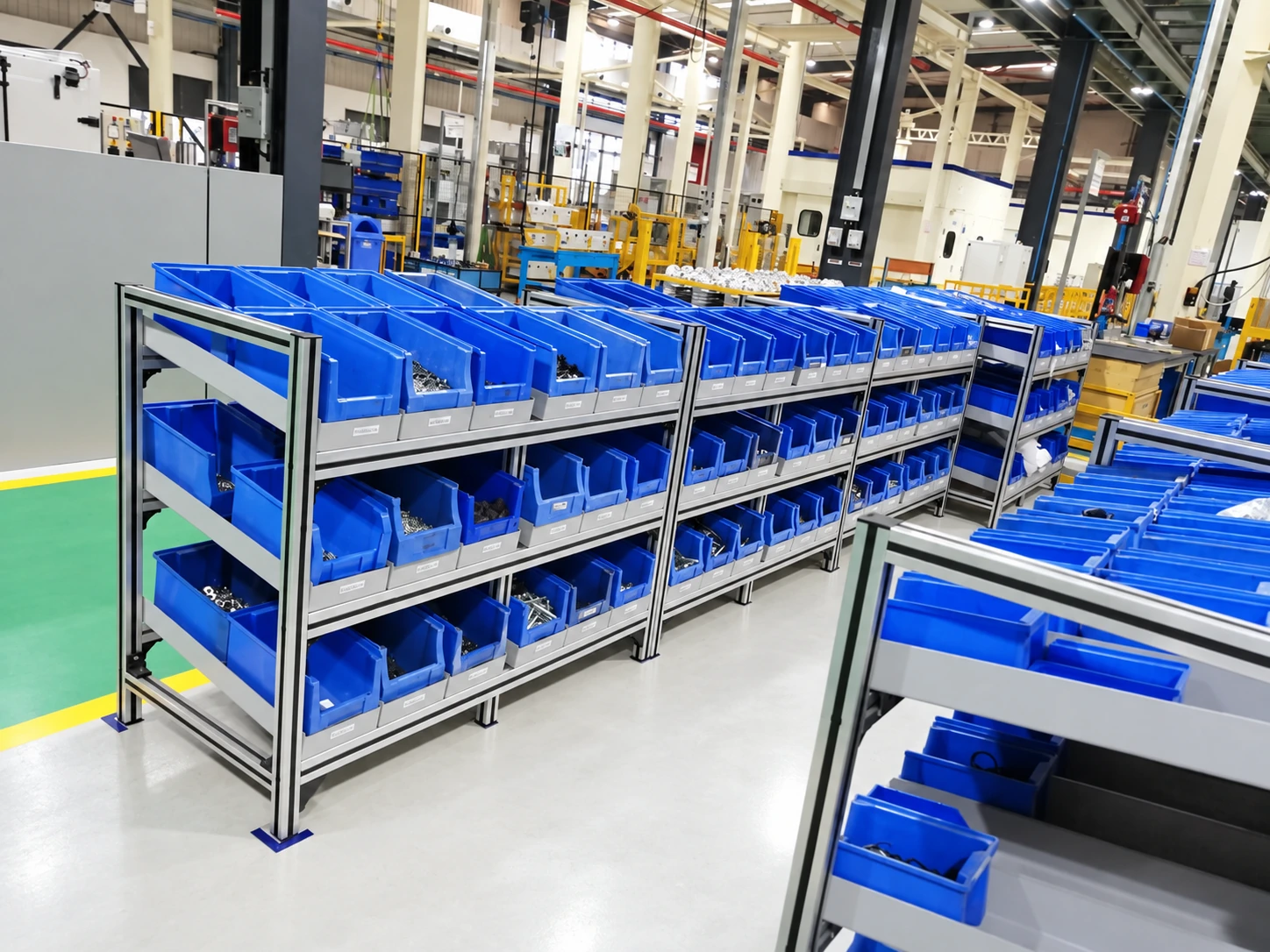 Bin Storage Rack — AI-cleaned product photograph