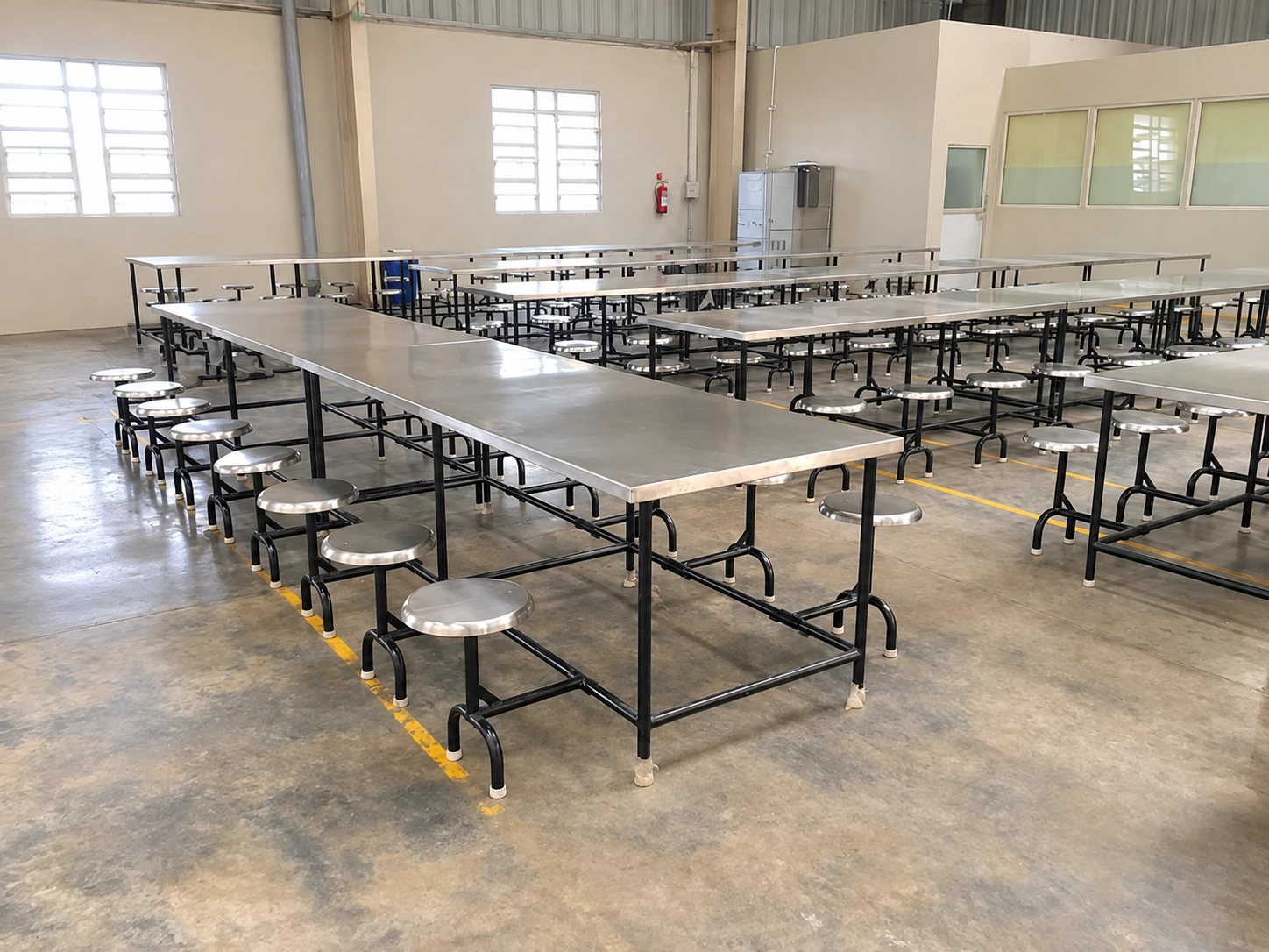 Canteen Tables — AI-cleaned product photograph