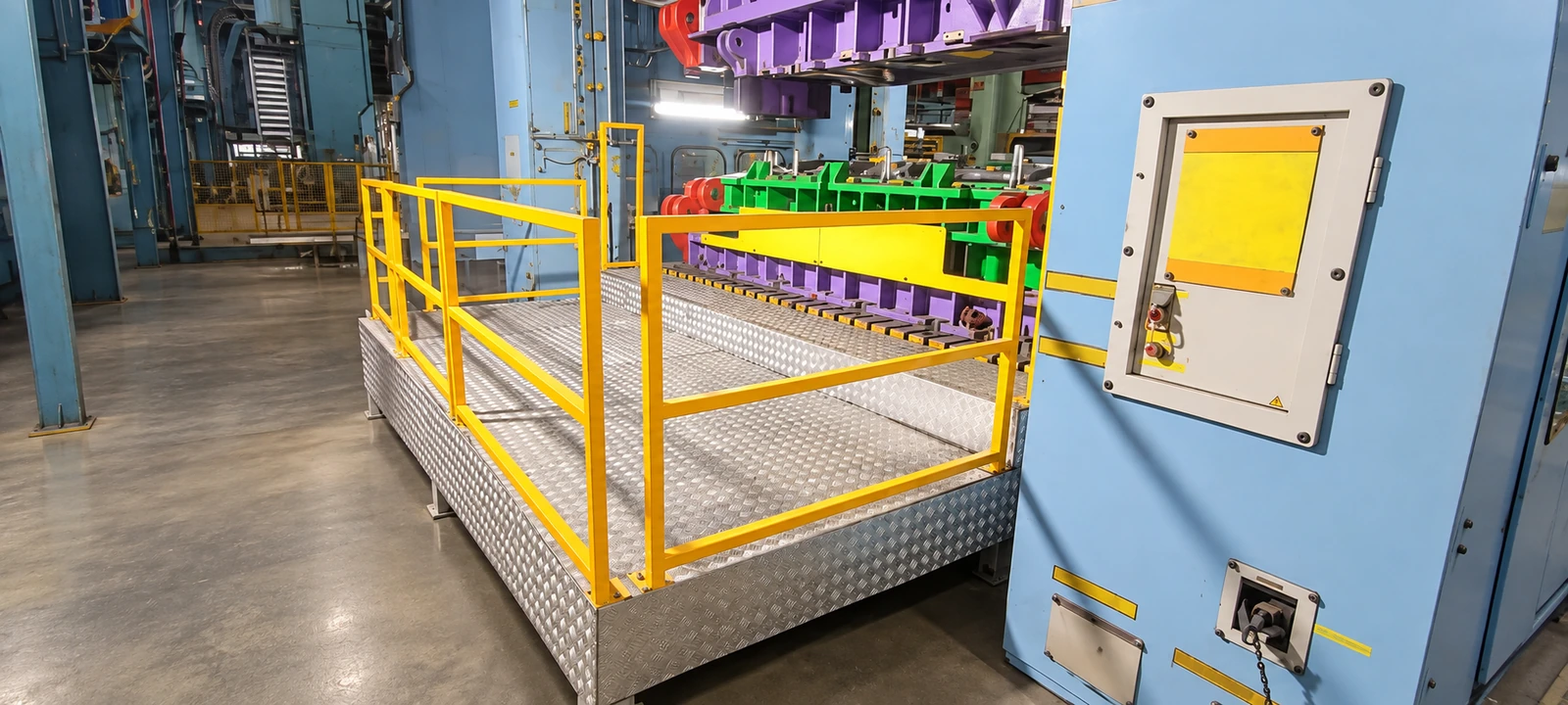 Machine Access Platform — AI-cleaned product photograph