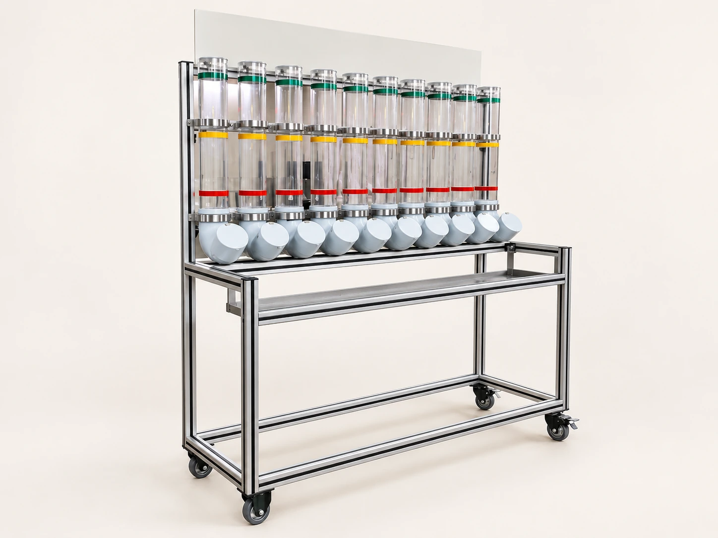 Hardware Dispensing Stand — AI-cleaned product photograph