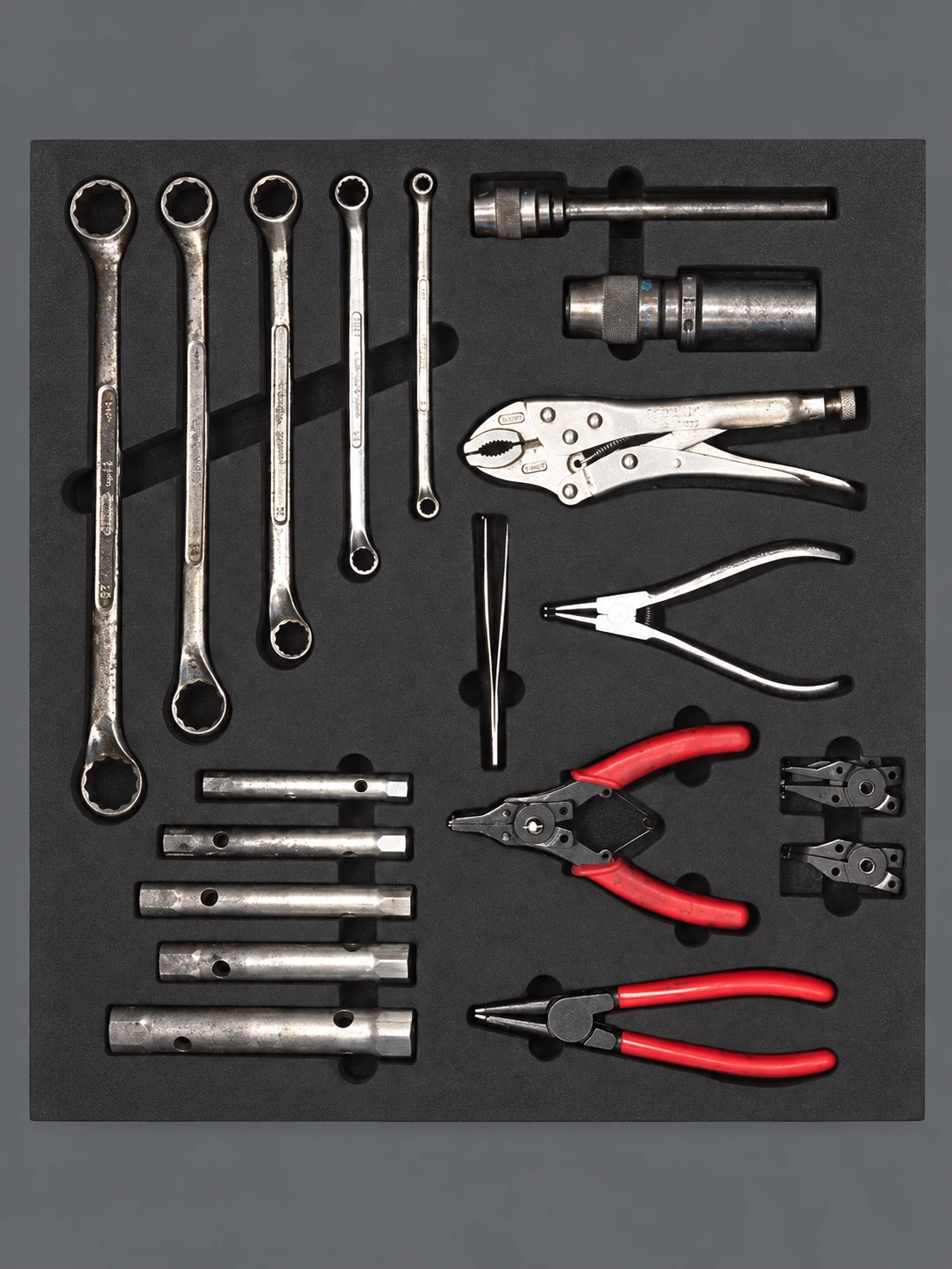 Tool Shadow Board — AI-cleaned product photograph